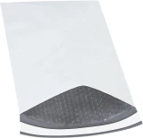 White 9.5x14.5 bubble lined poly mailers Number 4 in Bulk