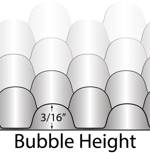 3/16 Bubble Poly Mailer Height 3/16 Bubble Poly Mailer Height