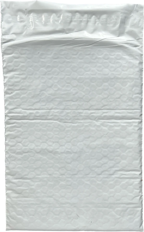 Front of 6.5 x 10 Bubble Poly Mailers