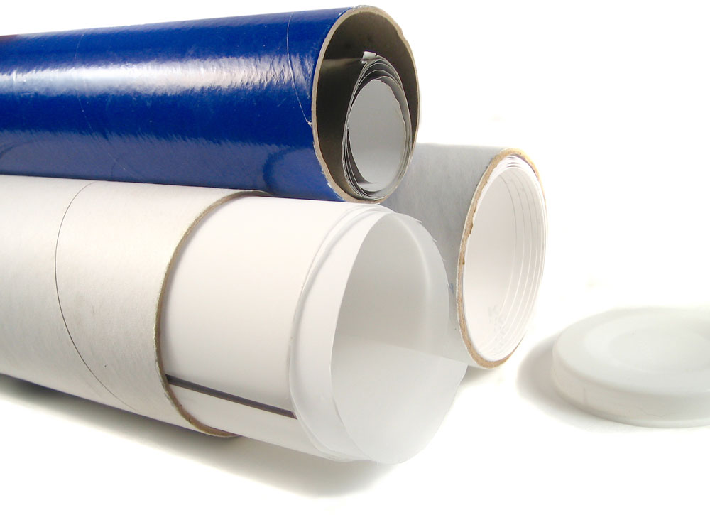 Mail Tubes with Caps