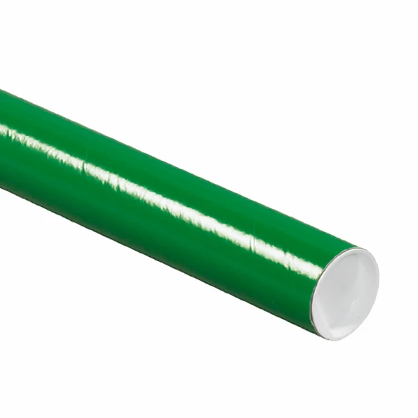 Green 2x18 round mailing tubes