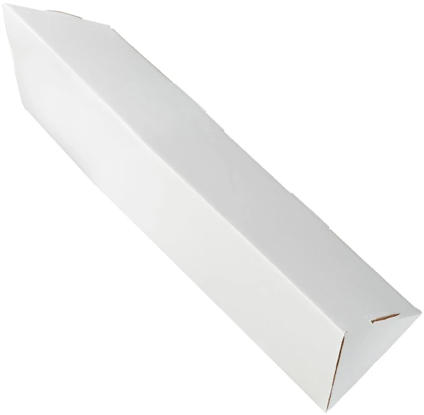2 x 18 1/4 Triangle Mailing Tubes 2 x 18 1/4 Triangle Mailing Tubes - White Triangle Ship Tube