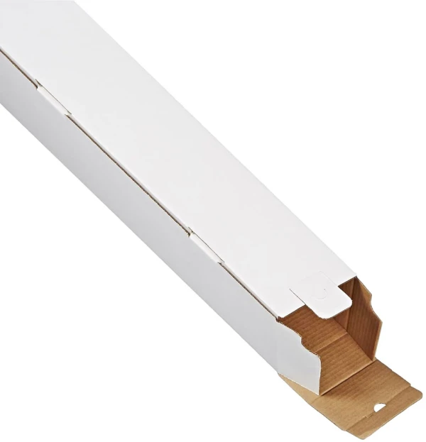 3 x 3 x 18 Square Mailing Tubes 3 x 3 x 18 Square Mailing Tubes - White Square Ship Tubes