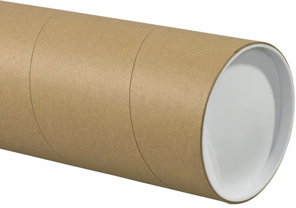 5 x 30 Heavy Duty Cardboard Mailing Tubes 5x30 Heavy Duty Cardboard Mailing Tubes and End Caps