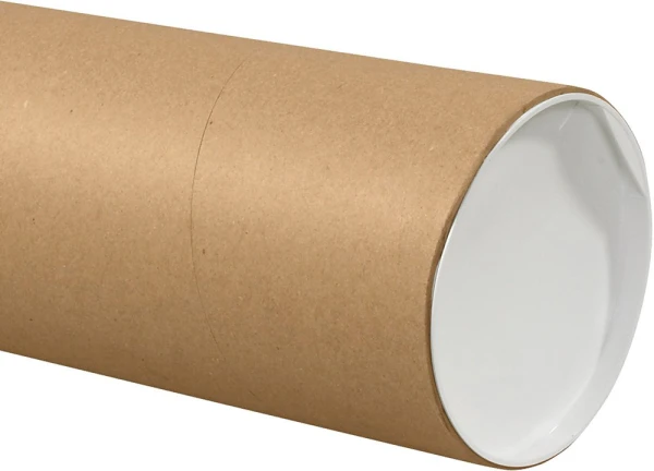 6 x 30 Heavy Duty Cardboard Mailing Tubes 6x30 Heavy Duty Cardboard Mailing Tubes with End Caps
