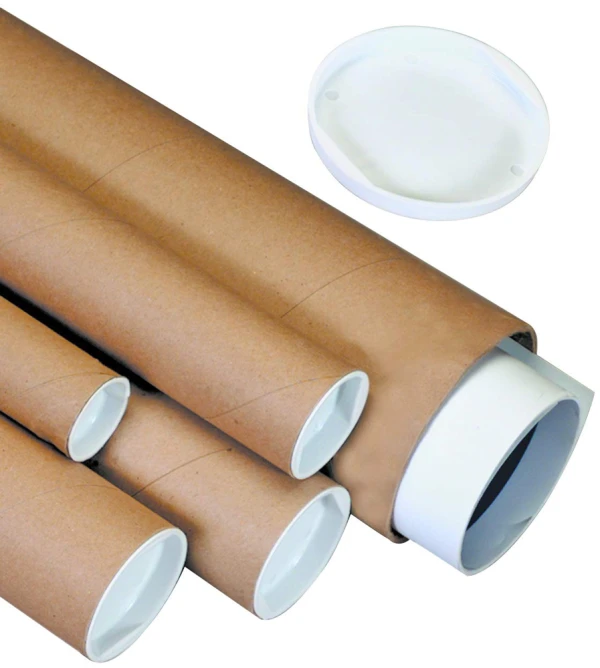 Kraft Round Cardboard Mailing Tubes Round Cardboard Mailing Tubes and End Caps