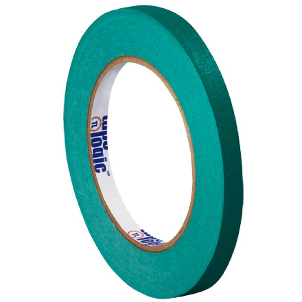 0.25x60 yds dark green masking tape
