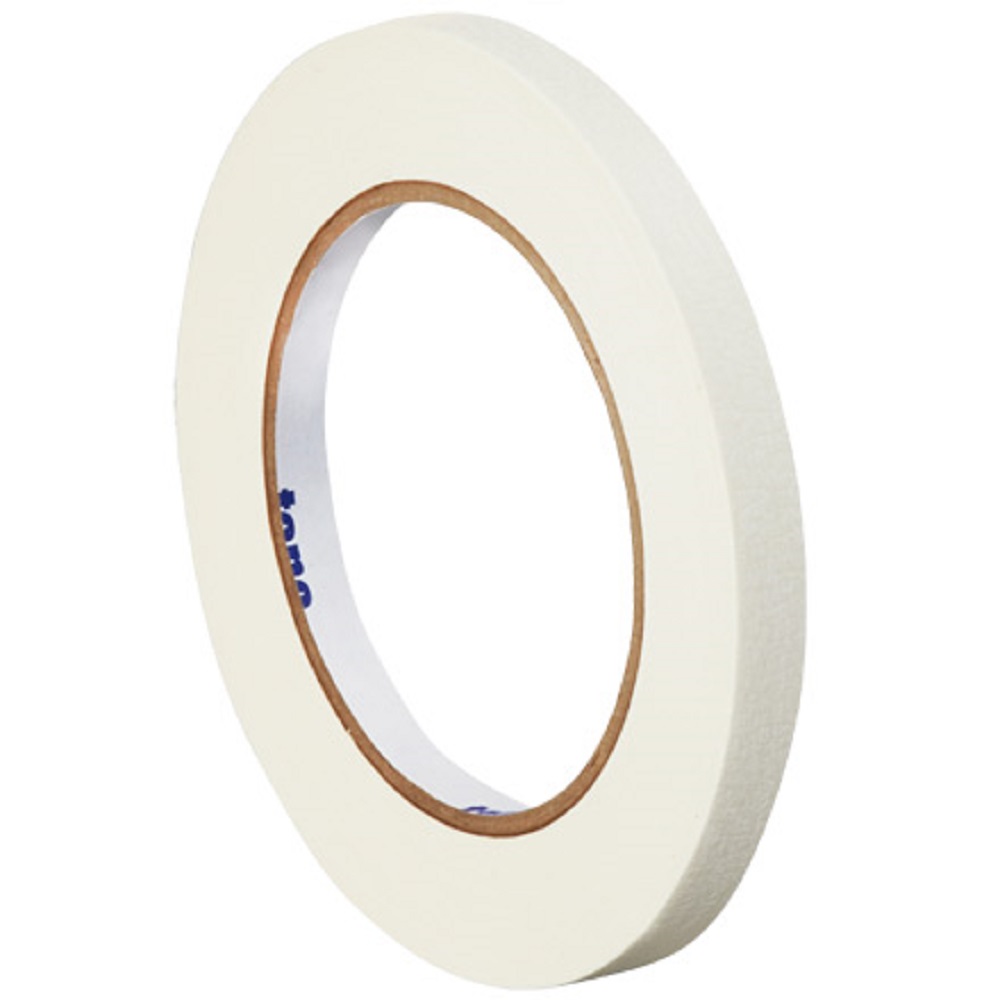 0.25x60 yds white masking tape