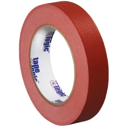 1" x 60 yds 4.9 Mil Red Colored Masking Tape