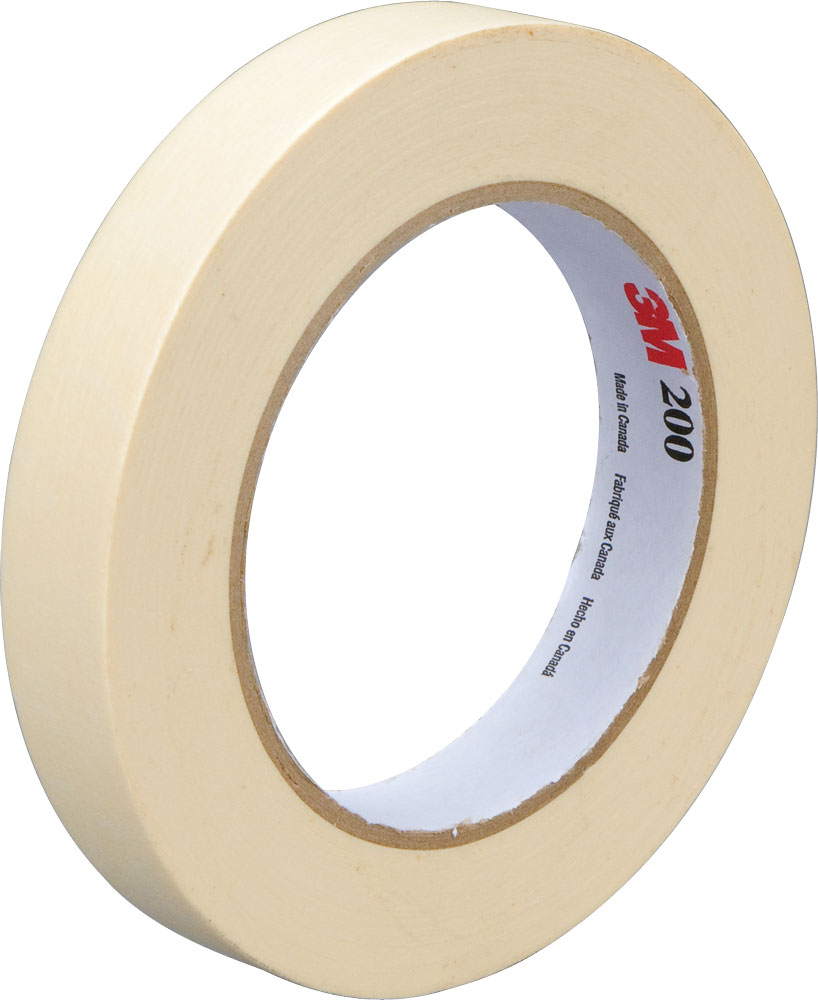 3M 231 Scotch Paint Masking Tape Natural .75 inch x 60 Yards