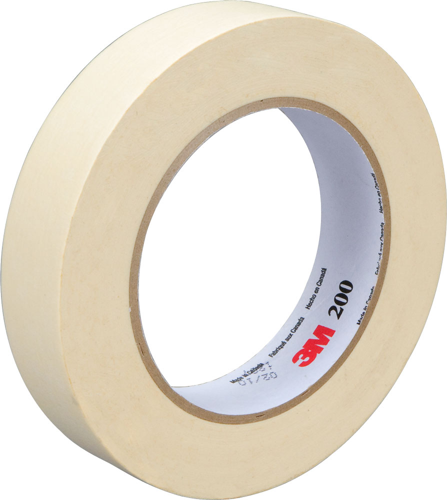3M 231 Scotch Paint Masking Tape Natural 1 inch x 60 Yards