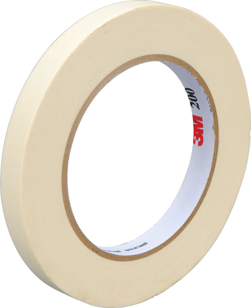 3M 231 Scotch Paint Masking Tape Natural .5 inch x 60 Yards