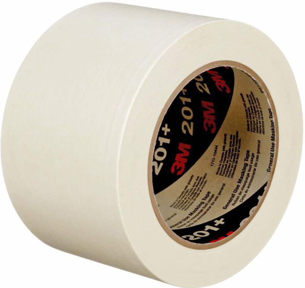 3M 201 3 x 60 yd 4.4 mil Masking Tape