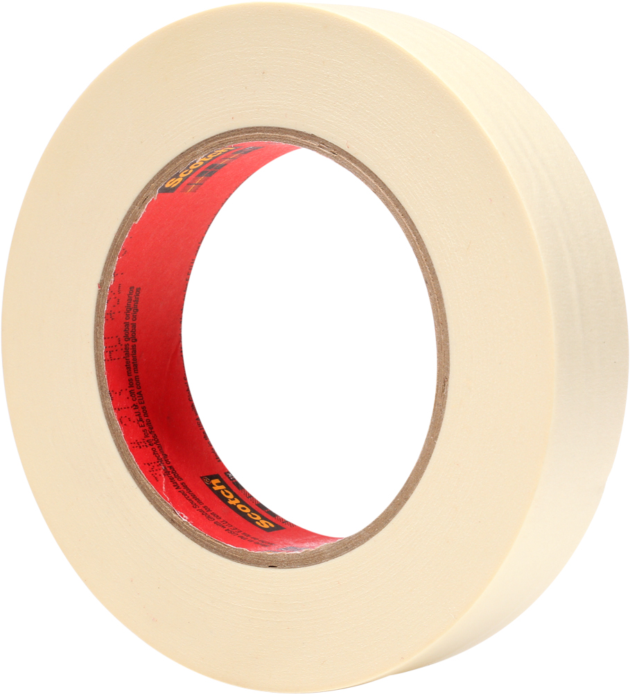 1 in x 60 yd 6.5 mil scotch hi perf masking tape Left Side