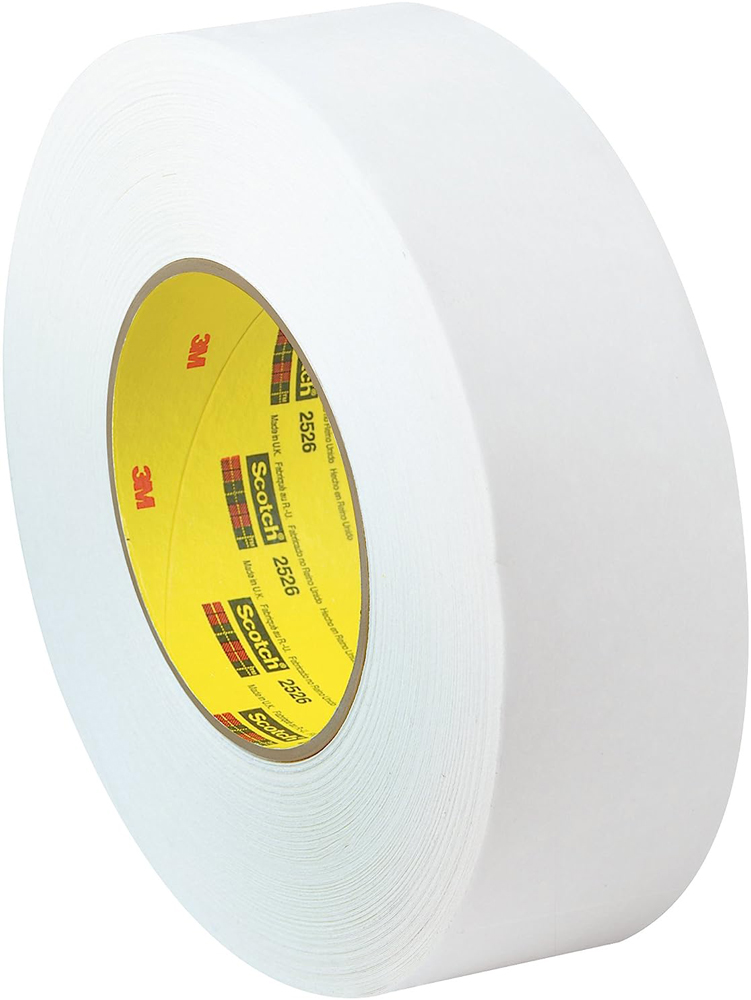 3M 2526 24 mm x 55 m Scotch Textile Flatback Tape