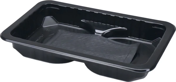 10.63 x 6.7 x 1.57 SimplyFresh Hamburger Tray with Soaker Pad 10.63 x 6.7 x 1.57 SimplyFresh Hamburger Tray with Soaker Pad