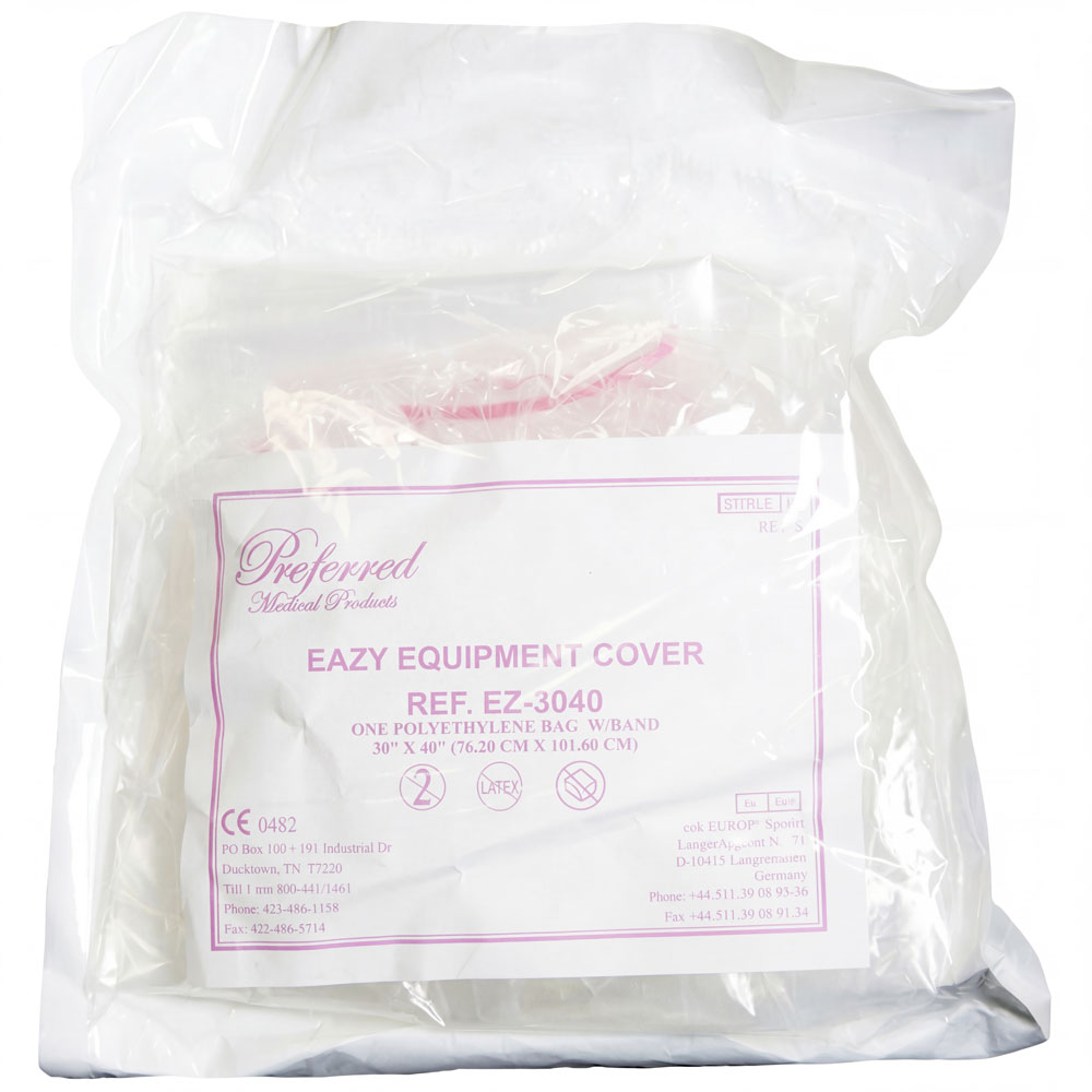 2 mil 30 x 40 Sterile Equipment Covers - Individually Packed in Tyvek Envelope