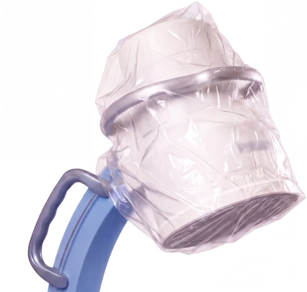 2 mil 31 inch Domed Sterile Plastic Equipment Covers - Individually Packed
