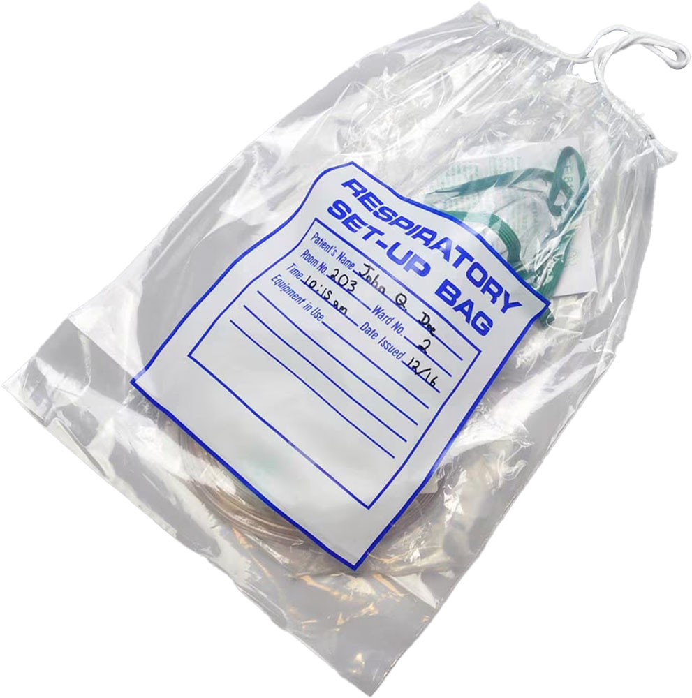 12 x 16 Drawstring Respoiratory Setup Bag