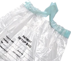 12" x 16" Drawtape Respoiratory Setup Bag