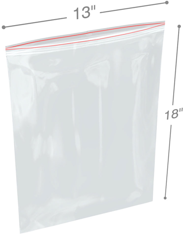 13x18 6Mil Minigrip Reclosable Plastic Bags