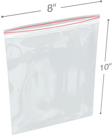 6x8 6Mil Minigrip Reclosable Plastic Bags