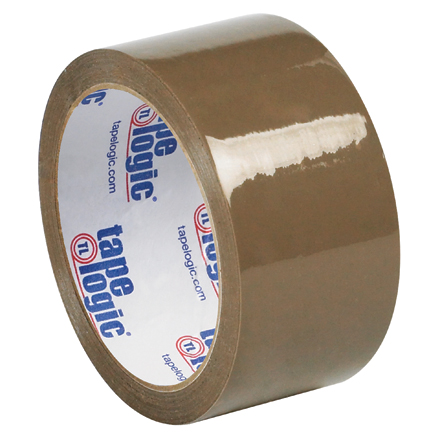 Tan 2 in x 55 yds 2.1 mil PVC Natural Rubber Tape