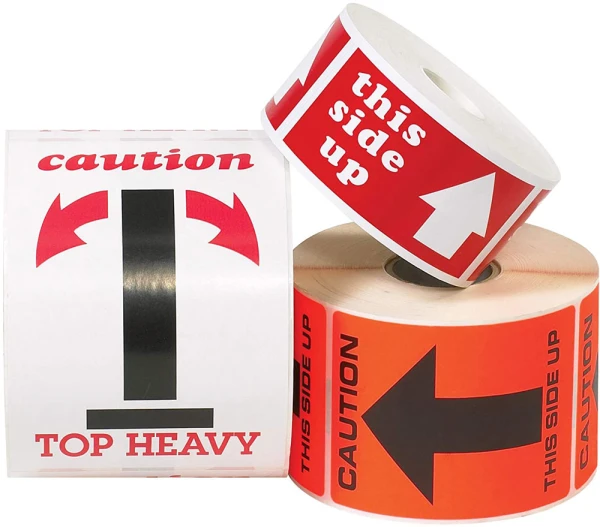 packaging labels 3 Rolls of packaging labels