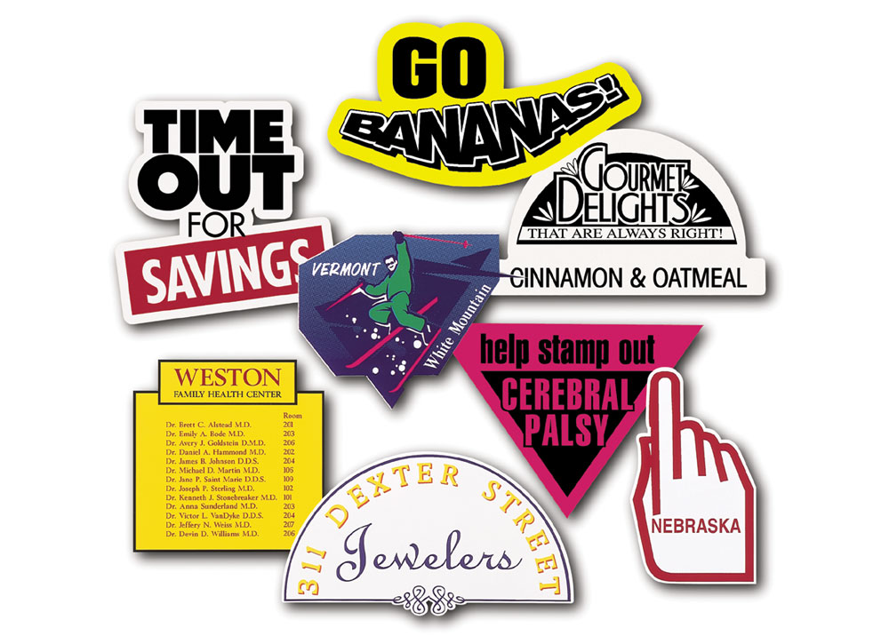 Pre-Designed Custom Shipping labels