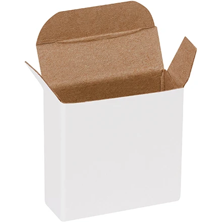 9/16 x 1 5/8 x 1 5/8 White Reverse Tuck Mailers 9/16 x 1 5/8 x 1 5/8 White Reverse Tuck Mailers