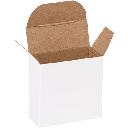 7/8 x 2 1/8 x 2 1/8 White Reverse Tuck Mailers 7/8 x 2 1/8 x 2 1/8 White Reverse Tuck Mailers