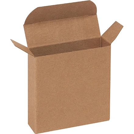 7/8 x 3 x 3 Kraft Reverse Tuck Mailers 7/8 x 3 x 3 Kraft Reverse Tuck Mailers