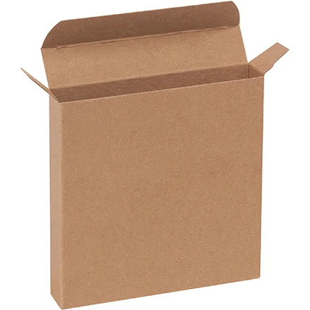 1 x 5 1/4 x 5 1/4 Kraft Reverse Tuck Mailers 1 x 5 1/4 x 5 1/4 Kraft Reverse Tuck Mailers