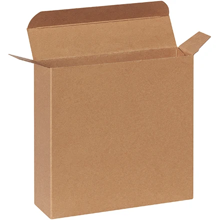 1 5/16 x 5 5/8 x 5 5/8 Kraft Reverse Tuck Mailers