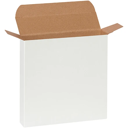 1 5/16 x 5 5/8 x 5 5/8 White Reverse Tuck Mailers 1 5/16 x 5 5/8 x 5 5/8 White Reverse Tuck Mailers