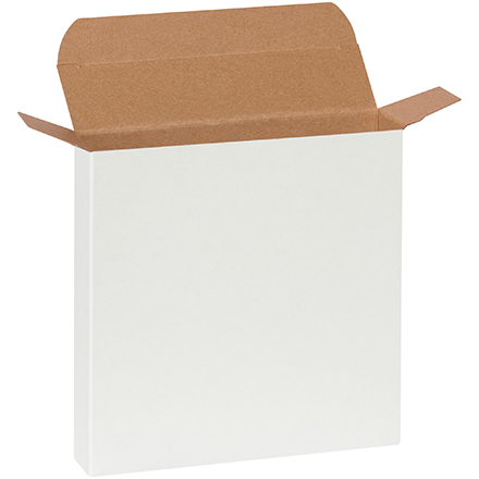 1 5/16 x 5 5/8 x 5 5/8 White Reverse Tuck Mailers 1 5/16 x 5 5/8 x 5 5/8 White Reverse Tuck Mailers