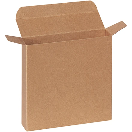 1 1/2 x 6 x 6 Kraft Reverse Tuck Mailers