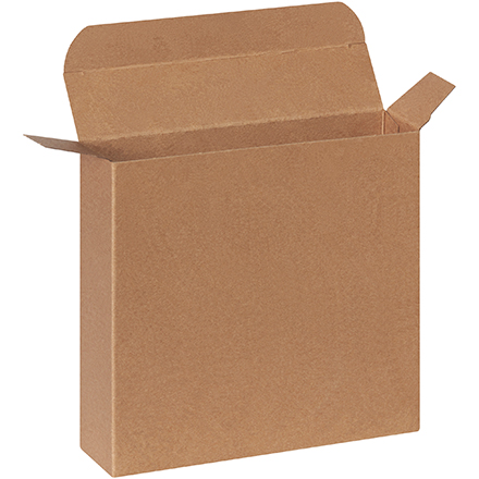 1 1/2 x 6 3/8 x 6 3/8 Kraft Reverse Tuck Mailers 1 1/2 x 6 3/8 x 6 3/8 Kraft Reverse Tuck Mailers