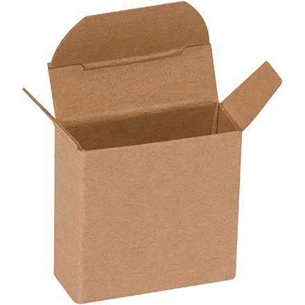 1 5/8 x 1 5/8 x 1 5/8 Kraft Reverse Tuck Mailers