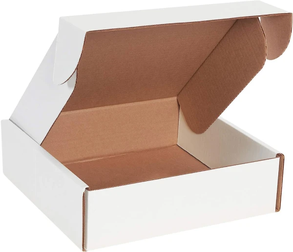10x10x3 deluxe literature mailer White 10x10x3 deluxe literature mailer
