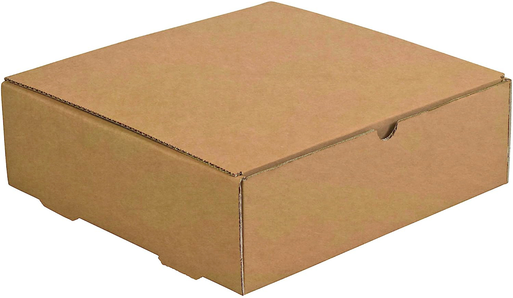 Kraft 10 x 10 x 4 Literature Mailers Closed