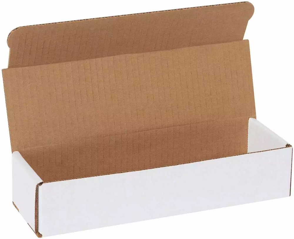 10 x 3 x 2 White Cardboard Box Mailers