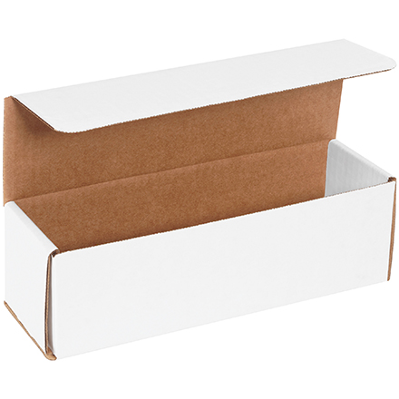 10x3x3 white corrugated mailers