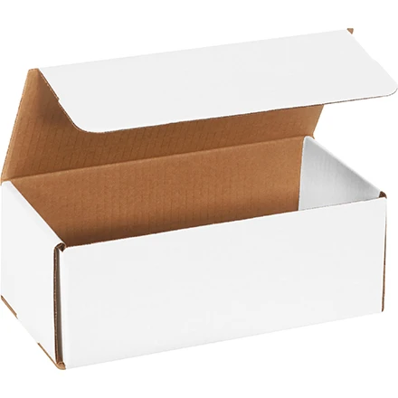 10 x 4 x 3.75 white corrugated mailers 10x4x3.75 white corrugated mailers