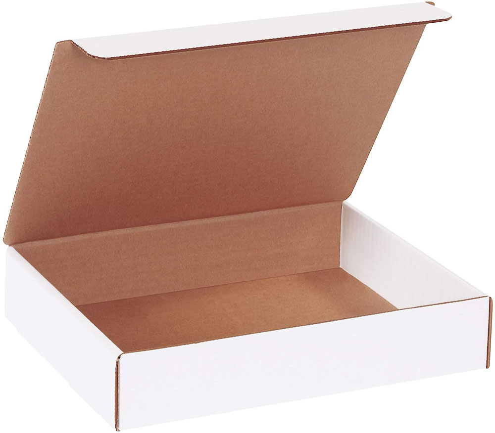 10.25x8.25x2 white literature mailer