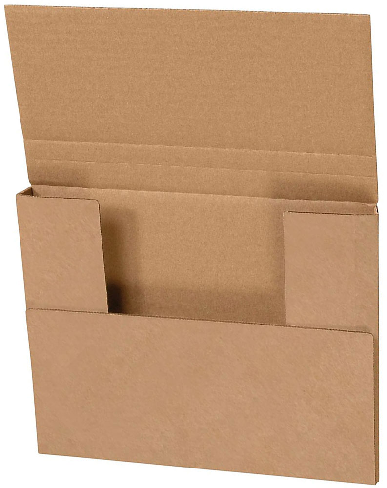 10.25x8.25x.625 Kraft Bookfold Mailer