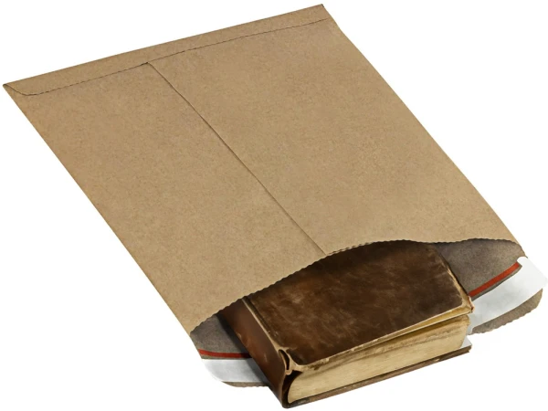10.5 x 16 Self Seal Padded Mailer with Book 10.5 x 16 Kraft Self Seal Padded Mailer with Book