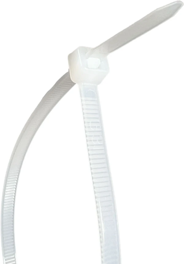11 inch Cable Ties 11 inch Nylon Clear Cable Ties - 50 pound tensile strength