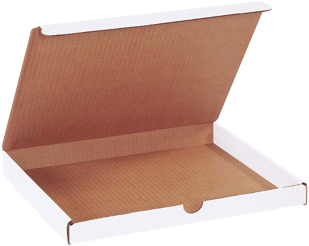 White 11.125x8.75x1 literature mailer