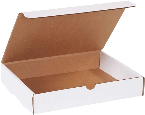 11.125 x 8.75 x 2 white literature mailer White 11.125x8.75x2 literature mailer